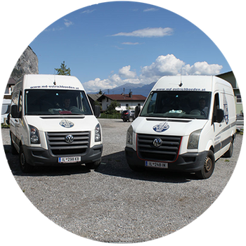 Unsere Firmenfahrzeuge